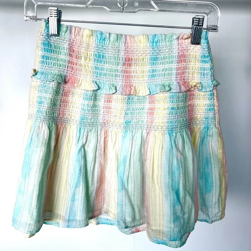 LoveShackFancy Saba top and Camilla Skirt